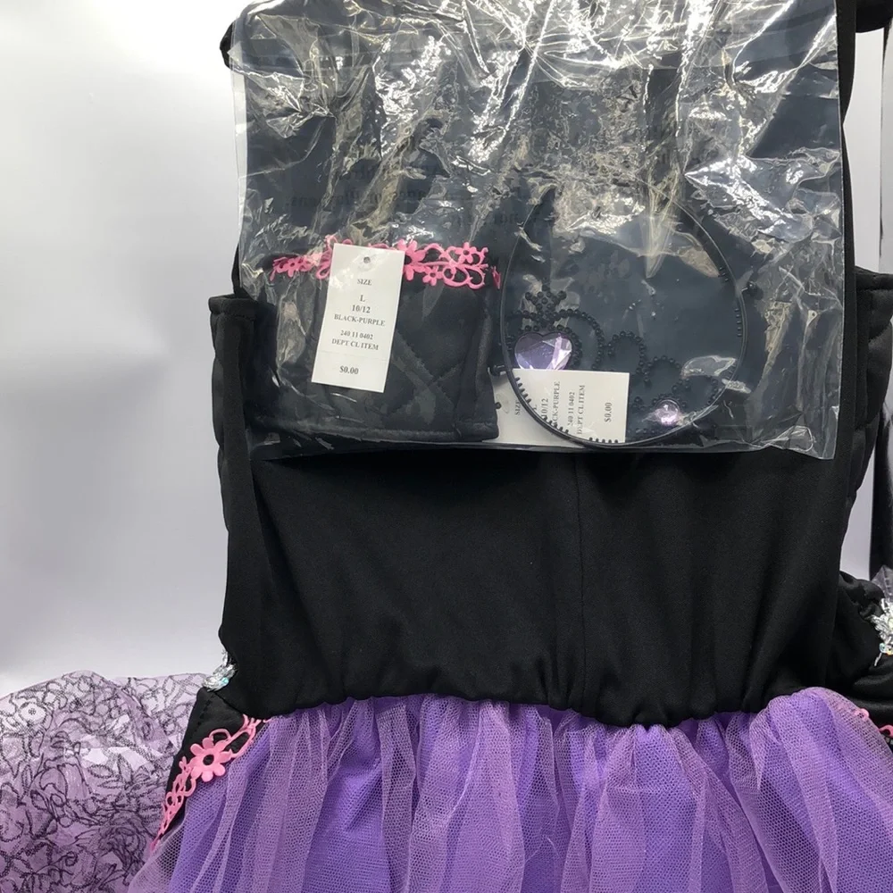 Kids Dress-Up Costume EVIL PRINCESS Large‎ - Picture 8 of 8